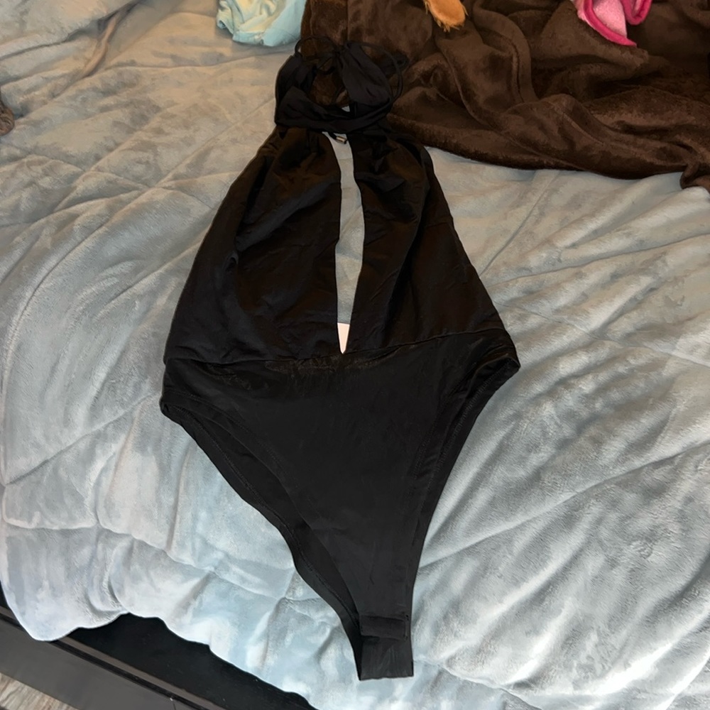 Hello molly halter neck bodysuit